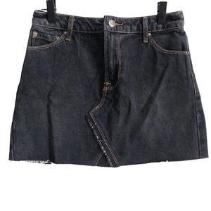 5/$25 NWT Y2K Black Denim Mini Skirt